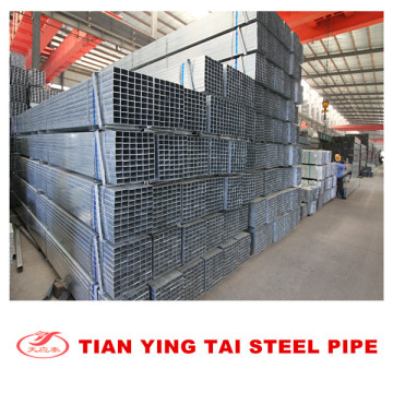 Pre-Galvanized Square Steel Pipe 38*38mm